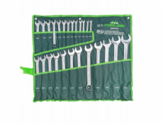 Rockforce Sada 25 otevřených klíčů. (6–36 mm) na plechu