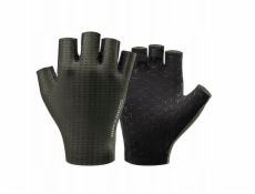 RockBros Prodyšné cyklistické rukavice s krátkými prsty Velikost: XL - Zelené