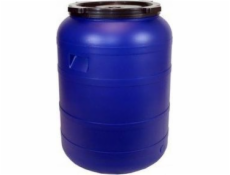NoName Kulatý plastový sud 100 l modrý