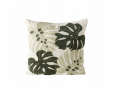 Boltze Dekorativní polštář s monsterou DUBIA, 45 x 45 cm