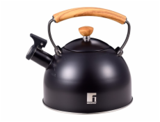 Konvice pískací CHARCOAL 2,3 litru fialovočerná BG-37312-GY