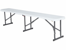 Lifetime Skládací lavice 183 cm (bílá žula) (80305)