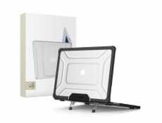 4kom.pl Pouzdro Tech-Protect Smartshell Pro pro Apple MacBook Air 13” (M2/M3/M4) 2023-2025 černé/průhledné
