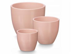 Ibergarden Sada kulatých květináčů O 14, 17, 22 cm