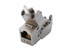 DIGITUS CAT6A Keystone Jack tienený, RJ45 to LSA Toolfree