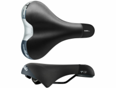 Selle Italia Sedlo SPORTOURING T 3 S (idmatch S1), slitinové lišty Fec, lehký gel, 492 g (NOVINKA 2025)