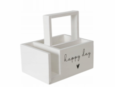 Orion Dřevěný organizér na kuchyňské náčiní, 20 x 20 cm