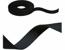 Paulmann Vodivá páska ULine 5m IP20 48V Černá tkanina/měď