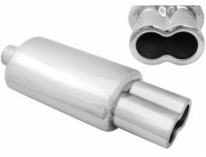 TurboWorks Koncový tlumič 87x140mm vstup 63,5mm