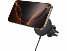 Spigen Nabíječka do auta OneTap Pro 4 MagSafe, černá - bezdrátová / do větracího otvoru