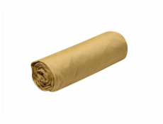 KOMA Bavlněné prostěradlo, žluté, ELYSEE