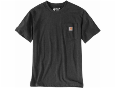 Carhartt Tričko Carhartt Heavyweight Pocket Carbon
