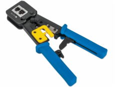 Techly Krimpovací kleště pro modulární průchozí konektory RJ45/RJ12/RJ1
