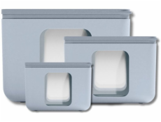 Tontarelli Sada nádob QUADRO, modrá