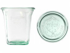 Weck Sklenice Quadro 545 ml s víčkem - balení 6 ks