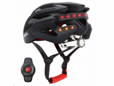 Livall Bluetooth silniční helma 55-61cm LED/SOS/Intercom černá