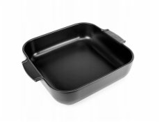 Peugeot APPOLIA Čtvercový talíř 36 cm, saténově černý