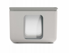 Plast Team Sada nádob QUADRO, šedá