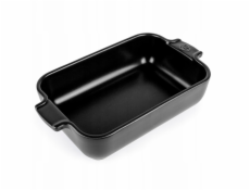 Peugeot APPOLIA Obdélníková mísa 22 cm Saténově černá
