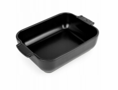 Peugeot APPOLIA Obdélníková mísa 25 cm Saténově černá