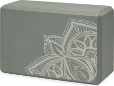 Gaiam Pěnová jógová kostka Olive Point 65383 Gaiam Essentials
