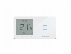 TECH Sterowniki Bezdrátový vypínač světel jednoduchý s pokojovým termostatem černý WSR-01L Tech Controllers