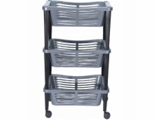 Storage Solutions Univerzální vozík TROLLEY na kolečkách do koupelny, na police, do skříňky - 3 úrovně