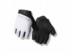 Giro Pánské rukavice BRAVO II GEL krátké prsty bílé vel. S (obvod ruky 178-203 mm / délka ruky 175-180 mm) (NOVINKA 2025)
