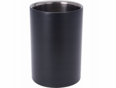 Tomado Stojan na víno COOLER, nerezová ocel, 18 cm, černá