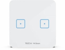 TECH Sterowniki Drátový dvoupólový bílý vypínač WS-02M Tech Controllers