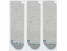 Stance Ponožky Icon Crew, 3 páry, šedo-vřesové