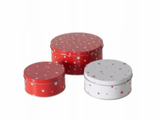 Boltze Sada tří úložných dóz STERNY, O 13,5–20 cm