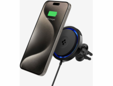 Spigen Bezdrátová nabíječka do auta OneTap Pro 3 Cryomax MagSafe (s větracím otvorem), černá