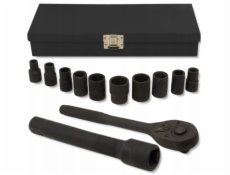 Forcekraft Sada rázových nástrojů 12 kusů 1/2 (6hranná) (10-24 mm)