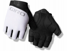 Giro Pánské rukavice BRAVO II GEL krátké prsty bílé vel. L (obvod ruky 229-248 mm / délka ruky 189-199 mm) (NOVINKA 2025)