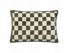 Atmosphera Prošívaný polštář s kostkovaným vzorem 38 x 58 cm