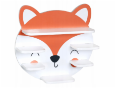 Kesper Nástěnná police s ušima do dětského pokoje, 45 cm