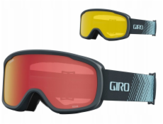 Giro Zimní brýle ROAM DARK SHARK LIGHT STREAKER (jantarově šarlatové 19-42% S2 + žluté 77% S1 čočky) (NOVINKA 2024/2025)