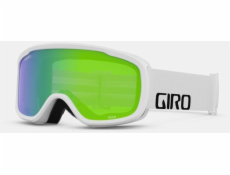 Giro Zimní brýle ROAM WHITE WORDMARK (LODEN GREEN 26% S2 + YELLOW 77% S1 čočky) (NOVINKA 2023/2024)