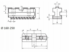 Green Cell ČELISTI SP 3500;3200-125