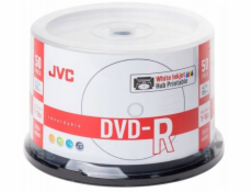 Verbatim JVC DVD-R 4,7GB 16X INKOUSTOVÝ BÍLÝ POTISKOVANÝ DORT*50 70771BJCK0019