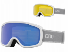 Giro Zimní brýle MOXIE BÍLO-ŠEDÉ CHUTE (SKLENO-ŠEDÁ KOBALTOVÁ 8-18% S3 + ŽLUTÁ 77% S1) (NOVINKA 2024/2025)