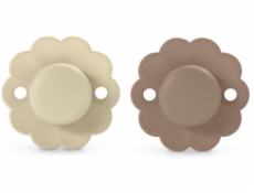 Suavinex - 308410-PHYSIOLOGICAL dudlík SX PRO silikonový 2 ks/6-18m/ŠEDĚ-UMBER/WONDER