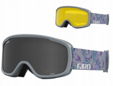 Giro Zimní brýle MOXIE ŠEdé botanické (ULTRA ČERNÁ + ŽLUTÉ 77% S1 čočky) (NOVINKA 2023/2024)