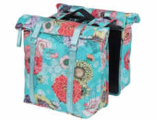 Basil DVOJITÁ BRÝŠKA BLOOM FIELD MIK 28-35L, systém MIK (připraveno k použití), nebesky modrá (NOVINKA)