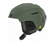 MIVIDA Zimní helma GIRO NEO matně zelená vel. S (52–55,5 cm) (NOVINKA 2024/2025)