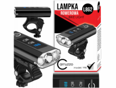 Carruzzo L8G2 CREE 1200 SVĚTLO NA CYKLISTICKÉ SVĚTLO DLOUHÉ/KRÁTKÉ