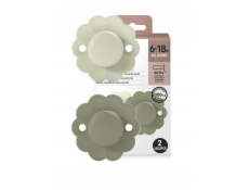 Suavinex - 308411-PHYSIOLOGICAL dudlík SX PRO silikonový 2 ks/6-18m/AQUA-GREEN/WONDER