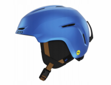 MIVIDA Zimní helma GIRO SPUR MIPS modrá, Shreddy Yeti, velikost. XS (45-49 cm) (NOVINKA 2024/2025)