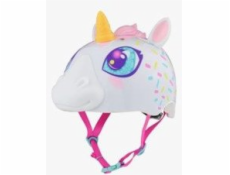 C-PREME Dětská helma RASKULLZ SUPER UNICORNE, bílá velikost. S CHILD FS 5+ (50-54 cm) (NOVINKA)